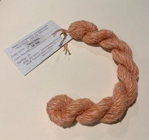  Silk Linen 25 Yds Thread Gatherer Threads #OL005 Terra Cotta (Orange) - Picture 1 of 1