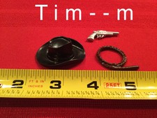 Custom Hat Whip & Pistol for the Hartland Ward Bond Seth Adams Figure