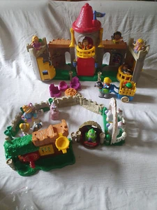 Fisher Price Little People Little Kingdom Castle + Figuren + Zubehör - Bild 1 von 11