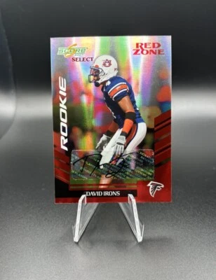 2007 Score Select - Rookie Red Zone Autographs #316 David Irons /25 (AU, RC) - Image 1 of 3