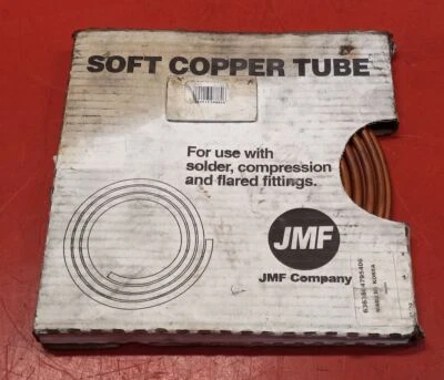 JMF Company 1/4 in. D X 20 ft. L Copper Type Utility Tubing - Image 1 of 3