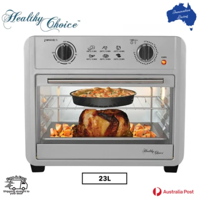 Healthy Choice Electric Convection Air Fryer 23L 1700W Fry Oven Roast Toast Bake - image 1 of 4