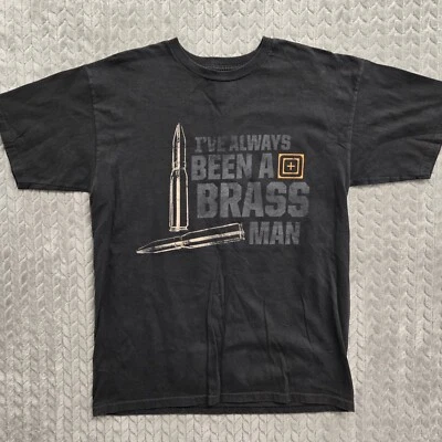 Camiseta táctica de manga corta 511 para hombre I've Always Been A Brass Man negra talla M Foto 1 de 4