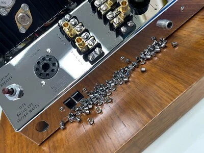 McINTOSH MARANTZ FISHER WESTERN ELEKTRISCHE RÖHRENVERSTÄRKER NIETEN - 50 STÜCK - DIY - Bild 1 von 4