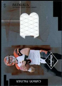 Carson Palmer Card 2007 Leaf Limited Jumbo Jerseys Team Logo #1  - Picture 1 of 2