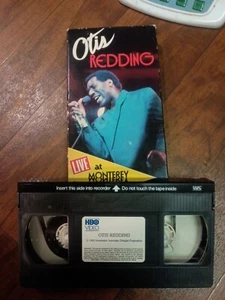 Rare Otis Redding at Monterey VHS 1988 HBO Video - Picture 1 of 4