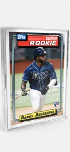 2020 TOPPS TBT 1992-93 HOCKEY SUPER ROOKIE COMPLETE CARD SET 45 ROBERT AROZARENA - Picture 1 of 8