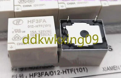 3PCS NEW HF HF3FA 012-HTF relay 12V 12VDC 10A 4-pin - Image 1 of 2