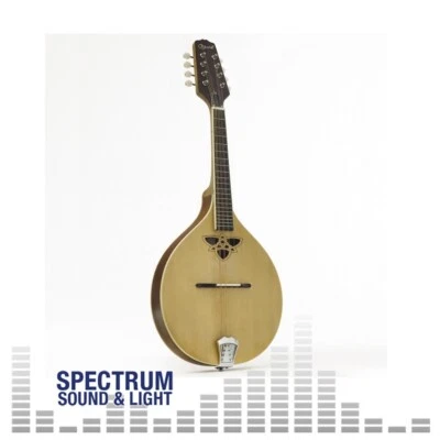 OZARK Flat Back Mandolin [2240] with Gig Bag folk, instrument, mandola, 8, strin - Image 1 of 3