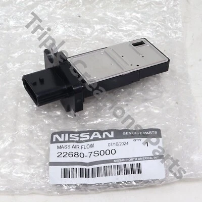Medidor sensor de flujo de aire de masa genuino Nissan Infiniti 226807S000 Maf 22680-7S000 Foto 1 de 4