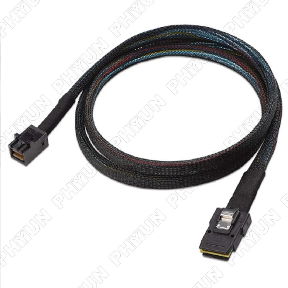 1x 1M Connection Cable Adapter SFF-8643 To Mini SAS SFF-8087 For SAS 2.1 SAS 3.0 - Image 1 of 4