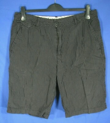 Pantalones Cortos Chinos UNIONBAY GRISES Bolsillos RAYAS Para Hombre 100% ALGODÓN talla 36  Foto 1 de 4