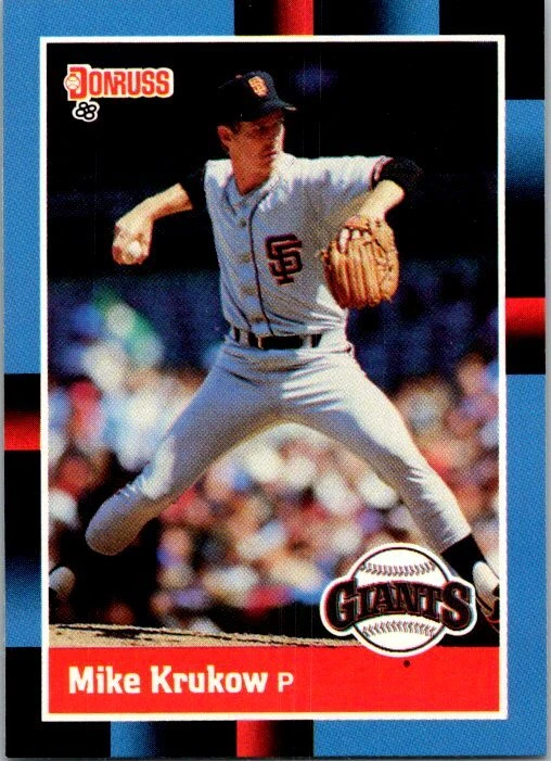 1988 Donruss #116 Mike Krukow - Image 1 of 1