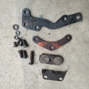 68-76 Buick A/C Front & Rear COMPRESSOR MOUNT BRACKETS Skylark Air Conditioning - Picture 1 of 1