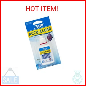 API ACCU-CLEAR Freshwater Aquarium Water Clarifier 1.25-Ounce Bottle (111A) - Picture 1 of 2