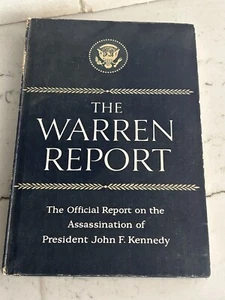 The Warren Report Assassination President Kennedy Official Report Vintage Book - Imagen 1 de 17