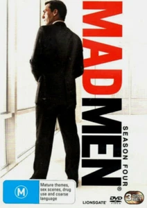 Mad Men John Hamm Elisabeth Moss 6 R4 DVD Discs Seasons 1, 4 & 5 Cult TV Drama - Picture 1 of 13