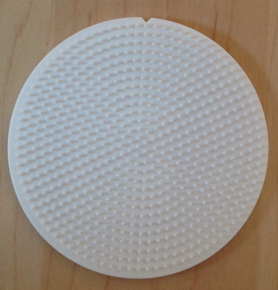 Stiftplatte Kreis - Hama Bügelperlen MINI weiß, für Bügelperlen Ø 2,5mm