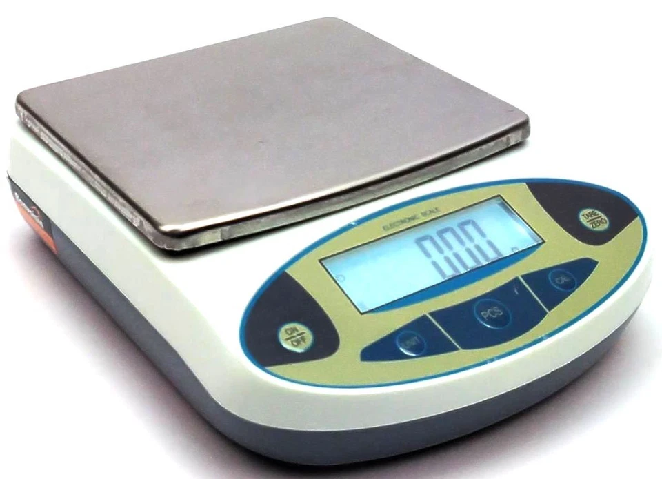 Balanza analítica de precisión digital Bonvoisin Lab Scale 5000gx0,01g HZ50002B Foto 1 de 4