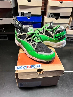 DS 2003 NIKE AIR HUARACHE LUZ 'STUSSY' VERDE ÁCIDO QUICKSTRIKE TALLA 11 OG NUEVO EN CAJA Foto 1 de 4