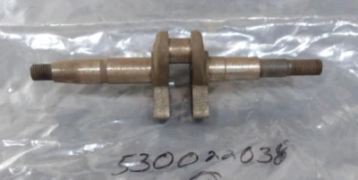 New Husqvarna Poulan 530022038 Crankshaft OEM Service Part RedMan - Image 1 of 4
