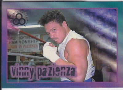 1996 Ringside Boxing Gold Spotlight Insert Chase Card - Vinny Pazienza - Image 1 of 2