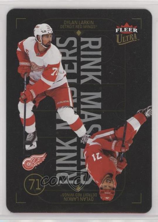 2021-22 Upper Deck Fleer Ultra Rink Masters Dylan Larkin #23OF30RM