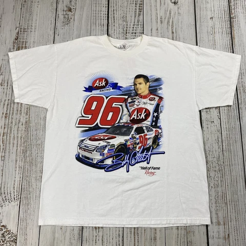 HALL OF FAME RACING BOBBY LABONTE Ask.com T-SHIRT XL NASCAR #96 USA SHORT SLEEVE Cover