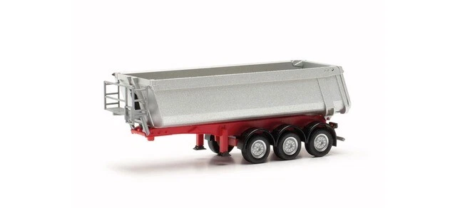 Herpa 077026-002 - 1:87 Schmitz Cargobull Semi-Rimorchi Con Stahlmulde - Immagine 1 di 1
