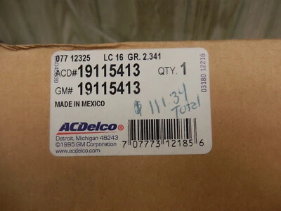 Genuine OEM GM  19115413 Battery Cable For 06-11 Chevrolet Impala Monte Carlo - Image 1 of 4