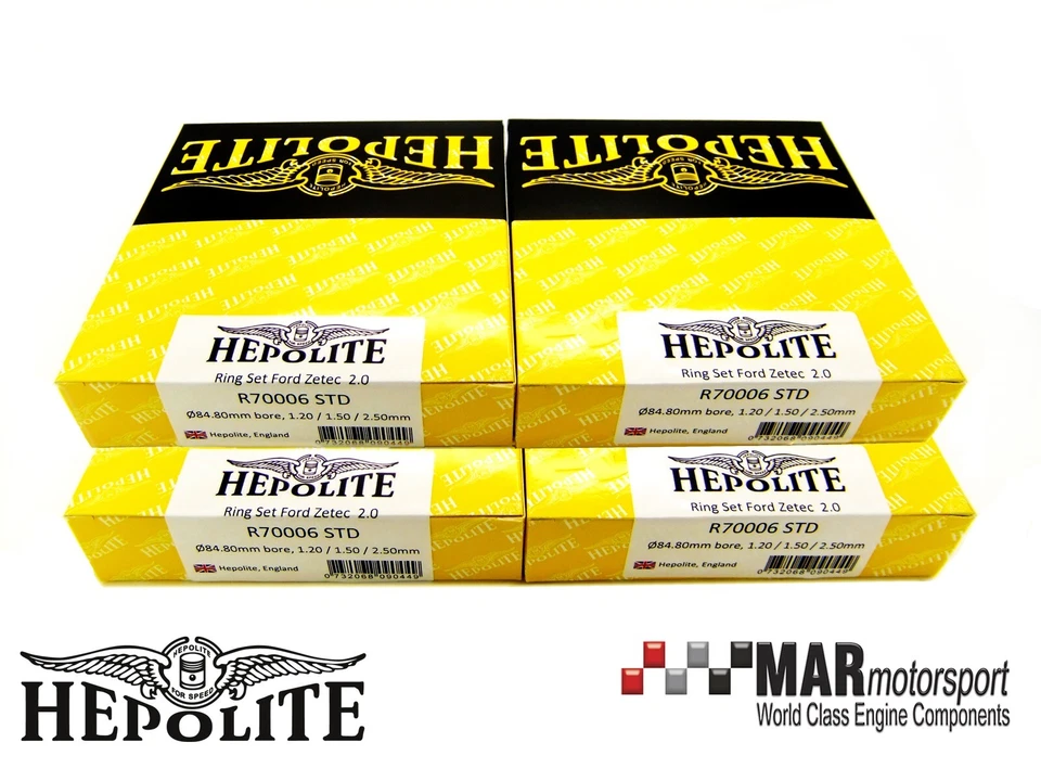 Zetec 2.0 | BlackTop | ST170 | BRISCA | Juego de anillos de pistón HEPOLITE 1 ciclo Foto 1 de 1