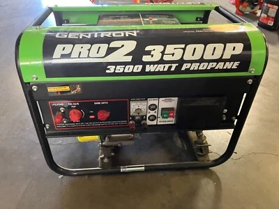 Generador de propano Gentron Pro 2 3500P 3500 vatios Foto 1 de 4