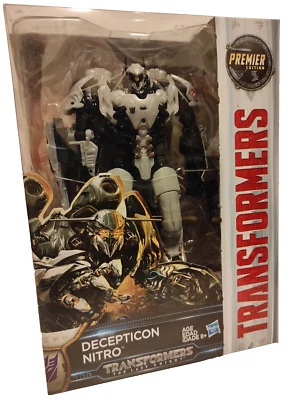 Hasbro Transformers The Last Knight Voyager Class Decepticon NITRO Premier New - Image 1 of 3