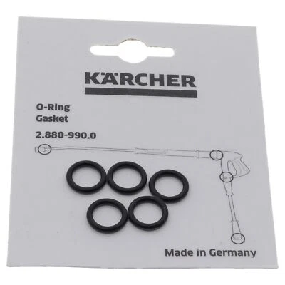 Karcher kit 5x 12mm seals for pressure washer extension handle tube K3 K5 K7 - image 1 of 2