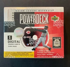 2000 Upper Deck PowerDeck Baseball Factory Sealed Box - Look for Autos! - Picture 1 of 1