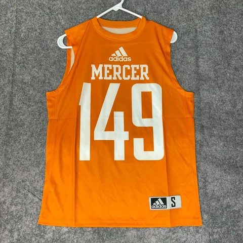 Mercer Bears Adidas Men Tank Top Small Orange Shirt Sleeveless NCAA Football 149 Cover