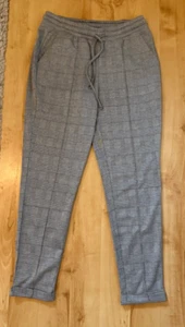 Vivance Jogger Pants Damen Hose Jogginghose grau kariert Karo Gr. 36 NEU - Bild 1 von 13