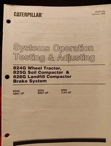 Tractor de rueda de ajuste de prueba de funcionamiento de sistemas CAT 825G compacto de suelo 826G  - Imagen 1 de 6