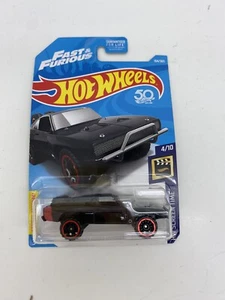 MATTEL HOT WHEELS 50th 2017 SCREEN TIME Black FAST & FURIOUS '70 Dodge Charger - Picture 1 of 2