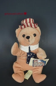 DAN DEE COLLECTOR'S CHOICE BEAN BAG FRIENDS AMERICAN PATRIOTIC BEAR - Picture 1 of 2