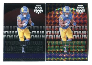 2X Kyren Williams Green Prizm Touchdown Masters 2024 Panini Mosaic NFL #TM-KWS - Imagen 1 de 2