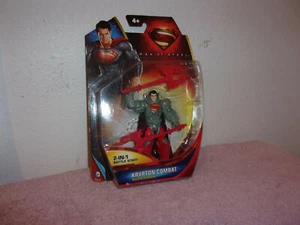 FIGURA DE ACCIÓN MATTEL MAN OF STEEL SUPERMAN...KRYPTON COMBAT... LANZADA EN 2013 - Imagen 1 de 4