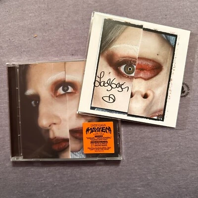 Lady Gaga - Mayhem Alternative Cover CD with Signed Art Card - Image 1 of 2