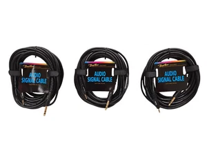 Audiokabel 0,75m Aux-Stereokabel 3.5mm auf 6.3mm Stereo-Klinke, Aux auf Klink 3x - Afbeelding 1 van 7