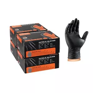 10mil Disposable Nitrilegloves Chemicalresistant Rubber Mechanic Gloves Heavy Du - Picture 1 of 8