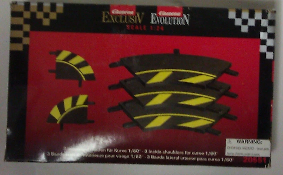 Carrera Evolution Exclusivo Coche Ranura Curva Interior 1/60 Pista 1:24 Nuevo en Caja NUEVO 20551 Foto 1 de 1