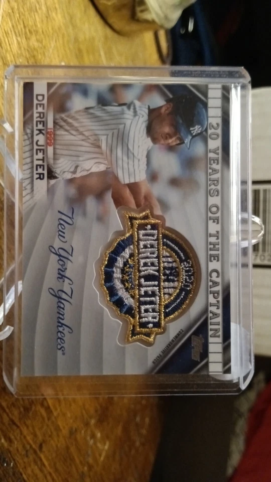 2020 Topps Update Series - 20 Years of the Captain  Patch  - Image 1 of 2
