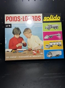 Scarce Solido PL.4 Set New In Box Truck Activity Set #7026 France Poids-Lourdes - Picture 1 of 11