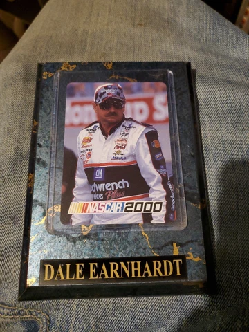 DALE EARNHARDT SR. NASCAR 2000 PLAQUE Cover