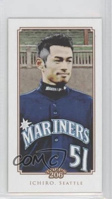 2010 Topps 206 Mini American Caramel Back Ichiro Suzuki Ichiro #52 HOF - Image 1 of 2